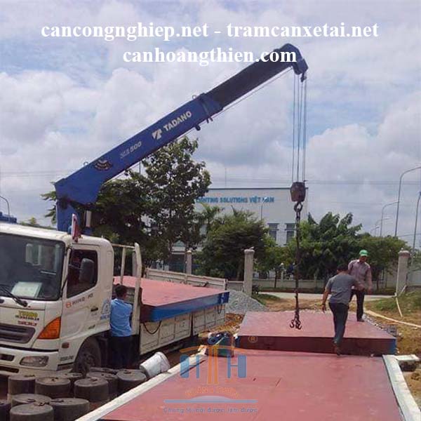 Gia công bàn cân xe tải